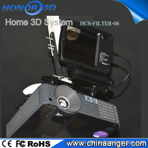 Home theater system for 3d projector/Passive home theater 3d